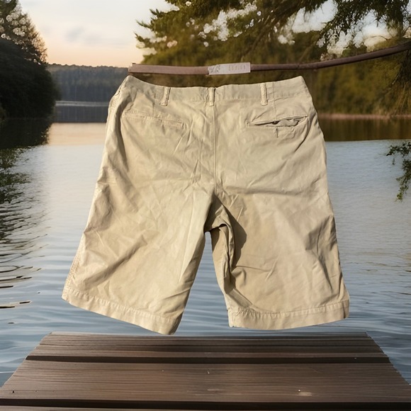 American Eagle Next Level Flex Shorts Mens 38 Longer Length Tap Flat  Casual - Picture 1 of 4